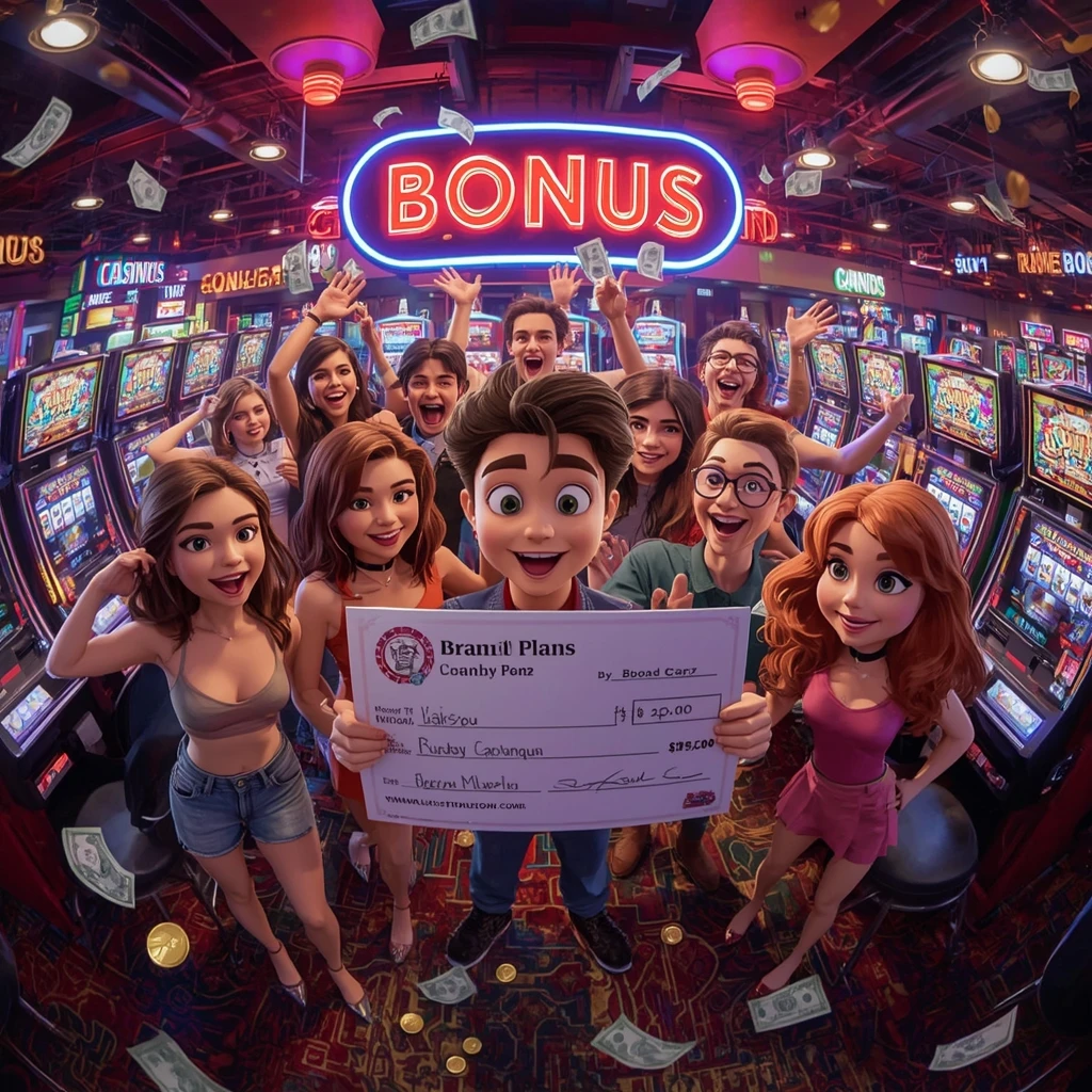 bonus dans les mains de l'homme au casino TOUCH CASINO