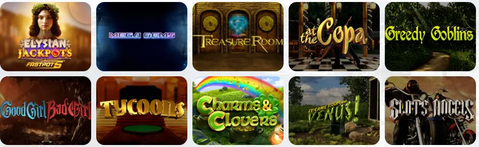 Les Jackpots au TOUCH CASINO